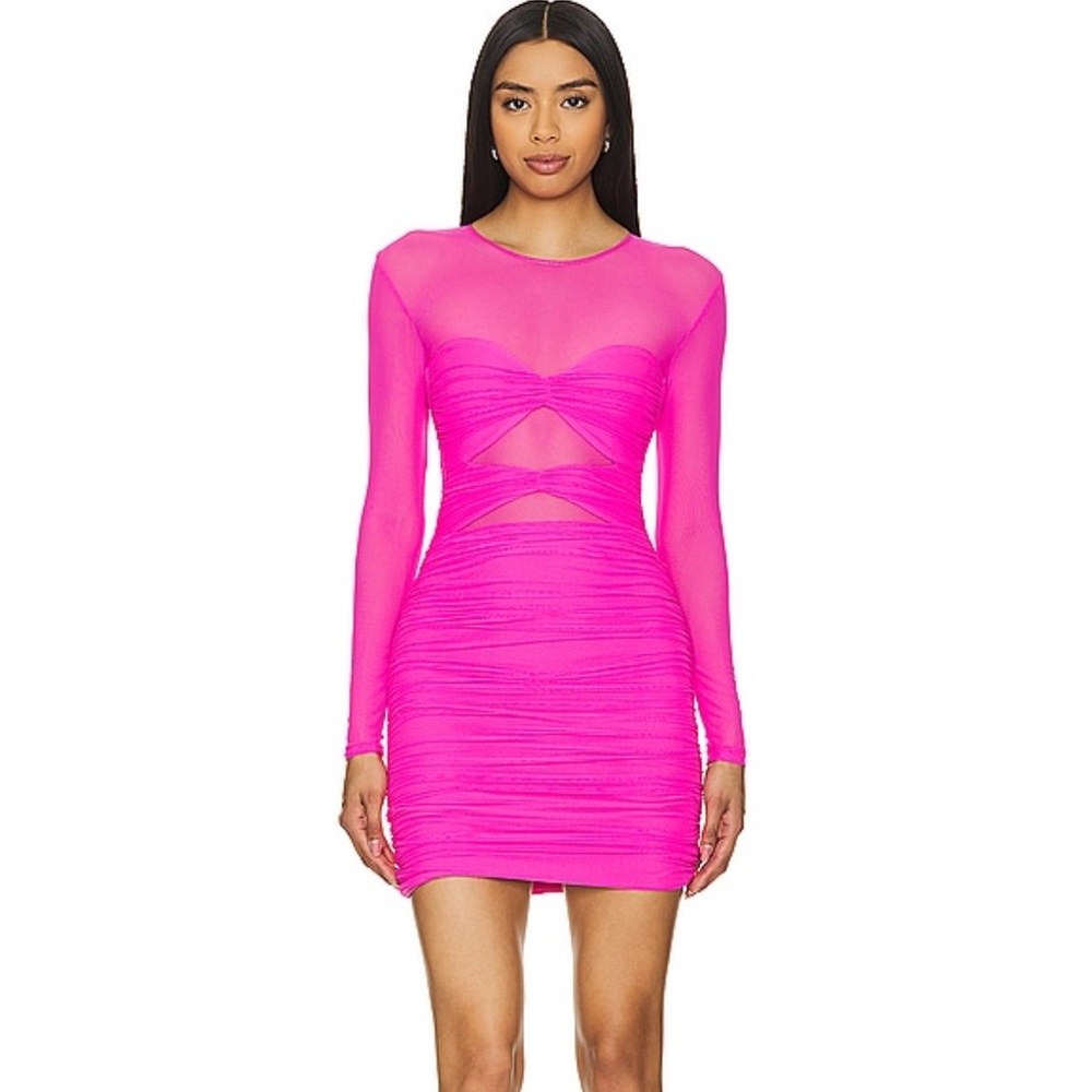 Nookie Intrigue Mini Dress in Candy
